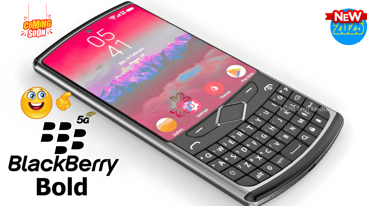 New BlackBerry Bold 5G